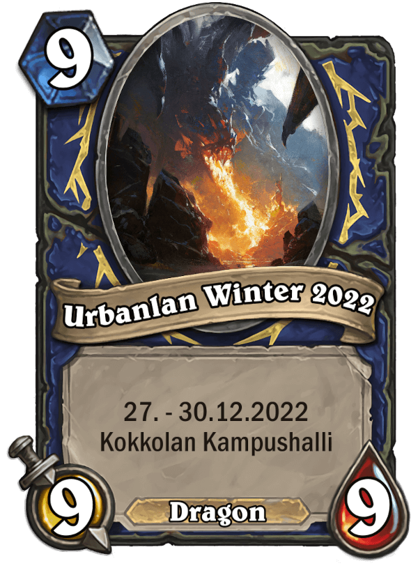 Urbanlan Winter - 27.-30.12.2022 - Kokkolan Kampushalli